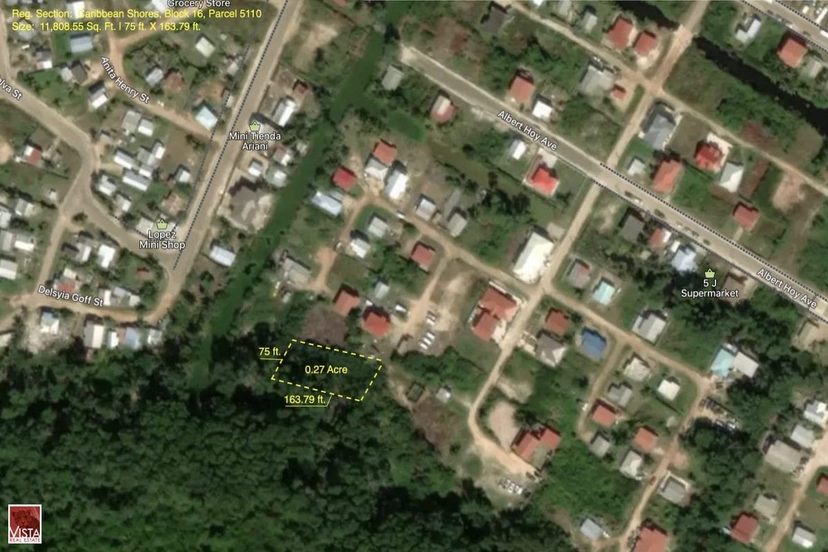 FOR SALE: Riverfront Lot in Belama Phase 3, Belize City, BELIZE