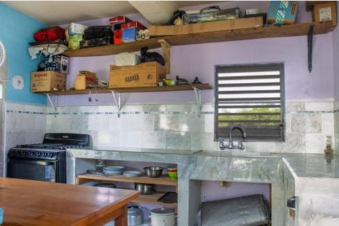 courtyard kitchen interior